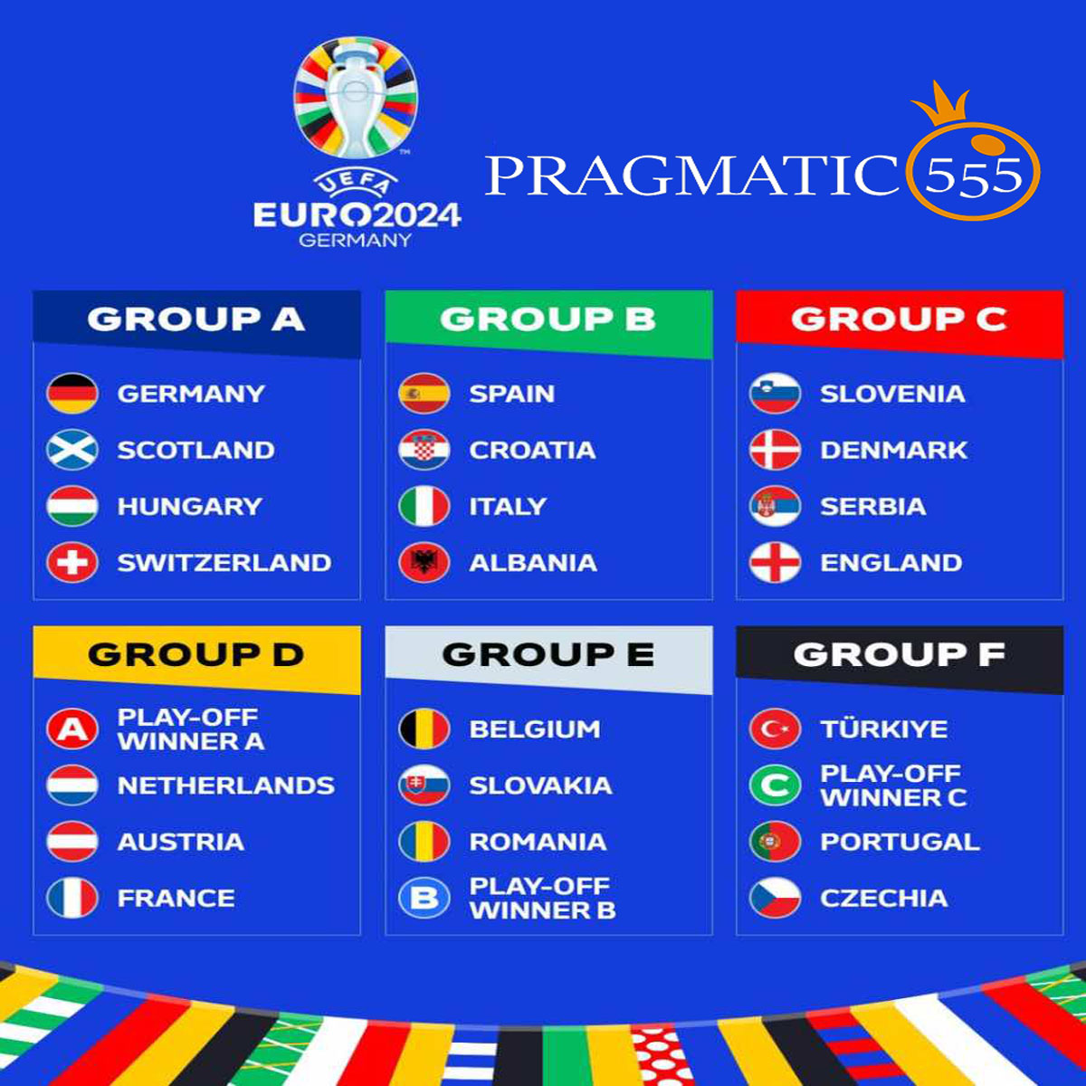 PRAGMATIC555 partner resmi dan group Piala Eropa 2024